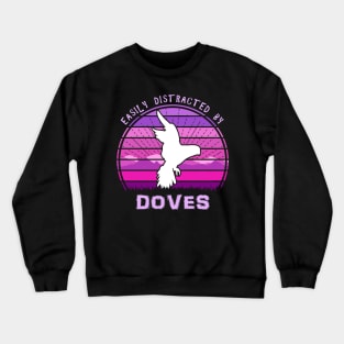 Easily Distracted By Dows Crewneck Sweatshirt